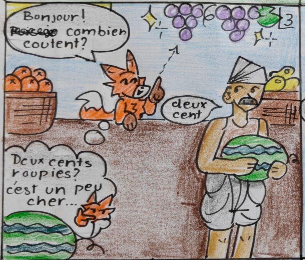 Le Renard et les Raisins 